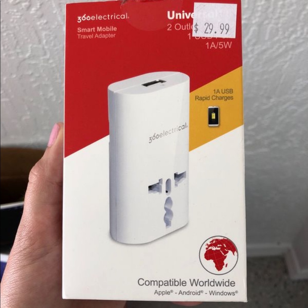 360electrial smart mobile travel adapter
